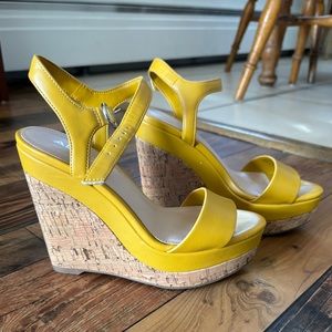 Aldo wedge platform sandals